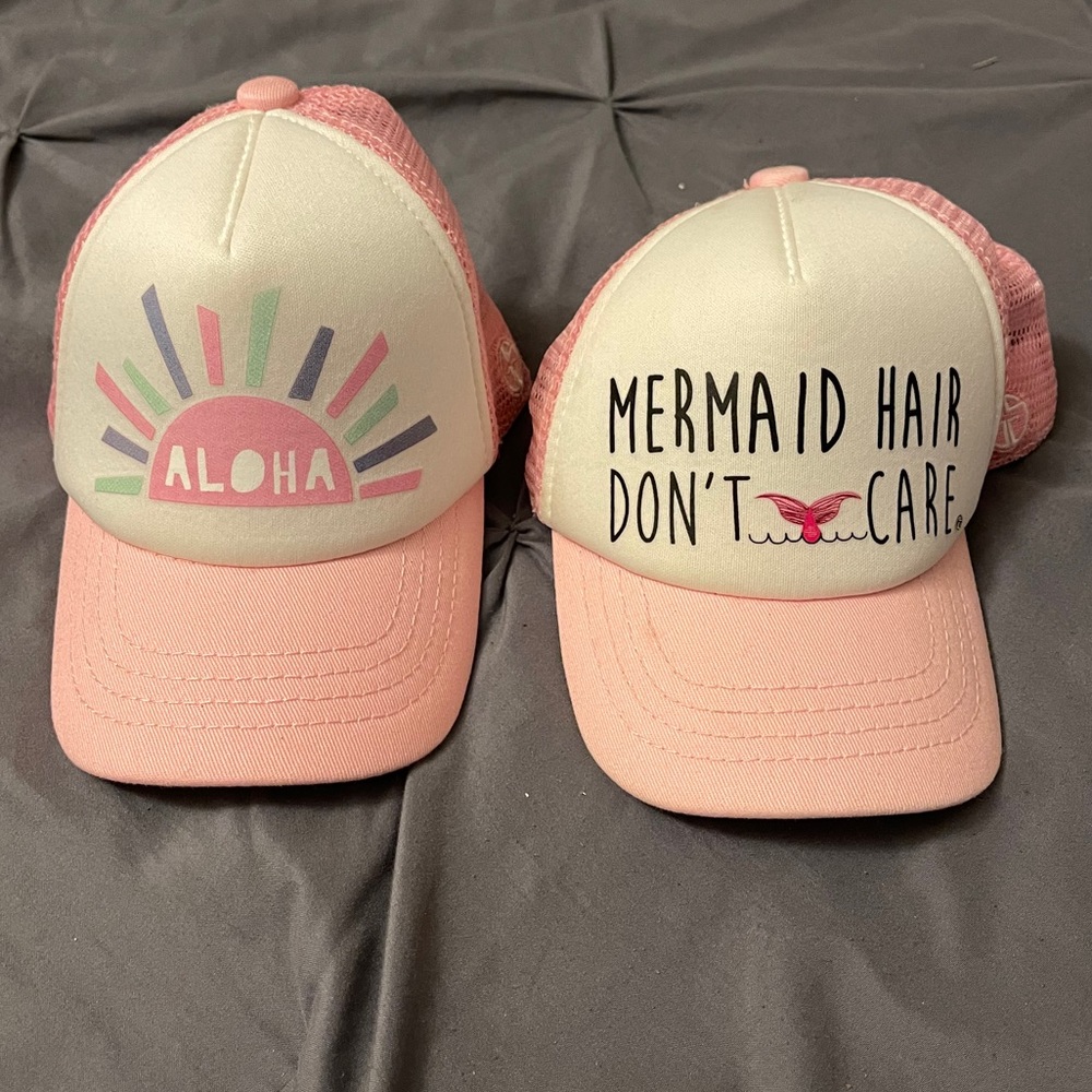 NWOT Baby trucker hats